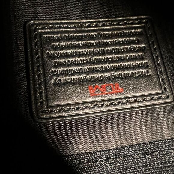 TUMI Black Messenger Bag - Picture 9 of 14